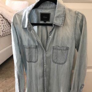 Rails chambray button down